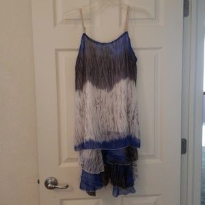 Super cute Ocean Blue dress size Large unworn